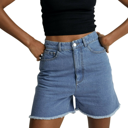 Alohas - Shorts - Blå - Dam - Storlek: M,S
