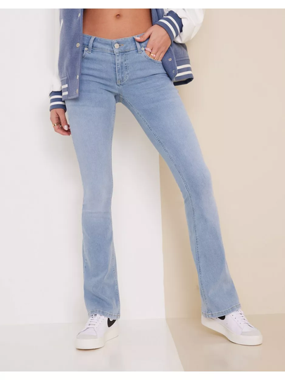 NLY Trend Low Waist Bootcut Jeans Flare jeans Blå