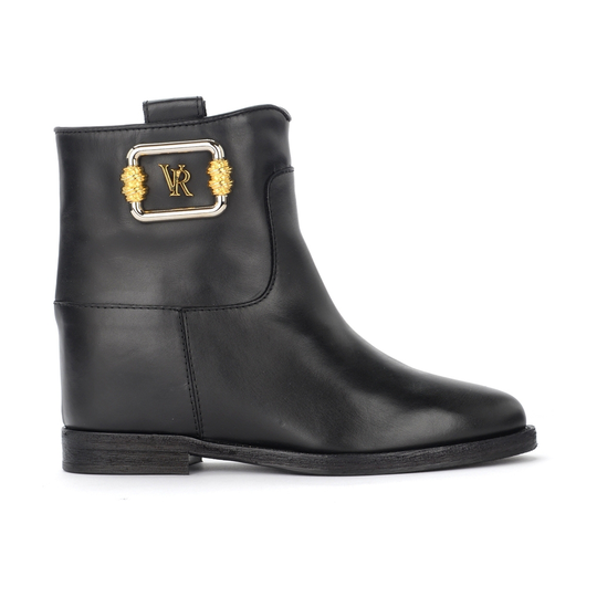Via Roma 15 - Boots - Svart - Dam - Storlek: 36 1/2 Eu,40 EU