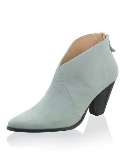 Stövletter i uppdaterad cowboy-stil Alba Moda Mint