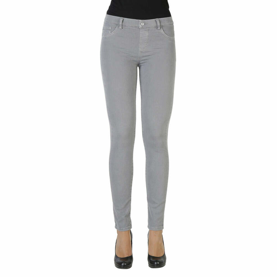 Carrera Jeans - Skinny Jeans - Grå - Dam - Storlek: S