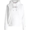 Sweatshirts Tommy Jeans SUDADERA CAPUCHA Y LOGO BLANCA MUJER DW0DW10132