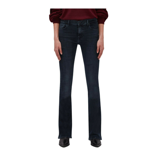 7 For All Mankind - Flare Jeans - Svart - Dam - Storlek: W30,W24,W25,W28