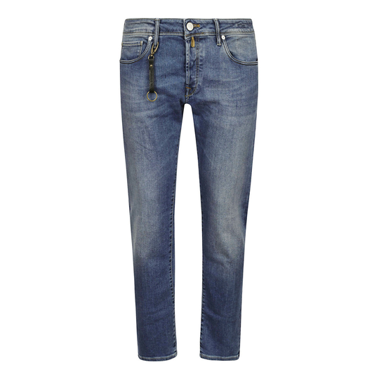 Incotex - Jeans - Blå - Herr - Storlek: W33,W36,W42,W30,W40,W34,W37,W32,W38,W31