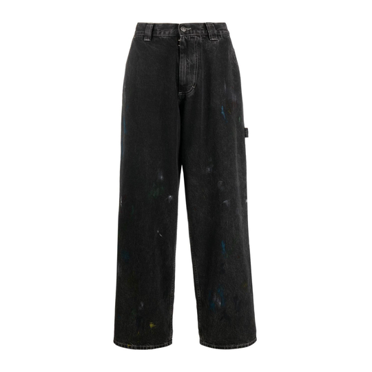 Maison Margiela - Boyfriend Jeans - Svart - Dam - Storlek: W27,W28,W26